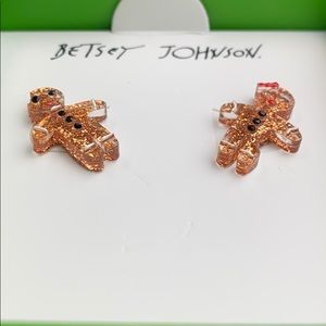 Gingerbread Earrings | Betsey Johnson